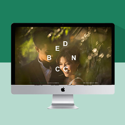 婚纱摄影网站模板