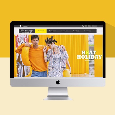 摄影工作室网站模板