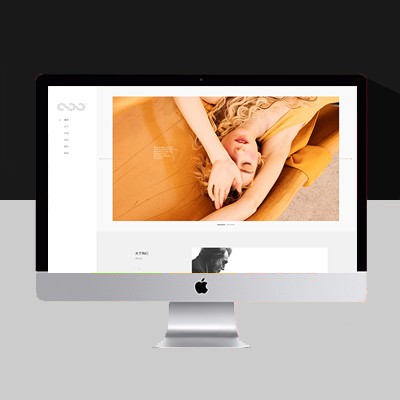 个性摄影网站模板